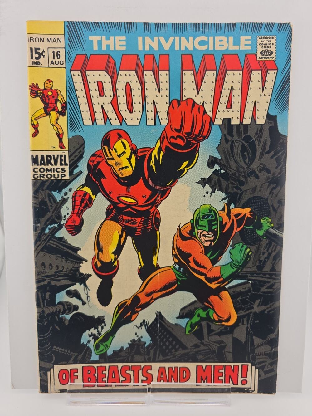 The Invincible Iron Man #16 Of Beasts And Men!